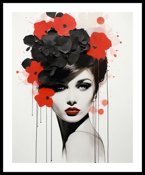 Plakat 40x50cm Kwiatowa Pasja zdjęcie 3