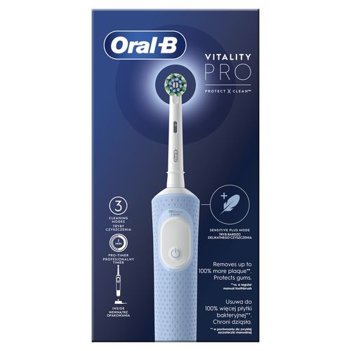 BRAUN ORAL B VITALITY 103 PRO SZCZOTECZKA ELEKTRYCZNA BLUE na Arena.pl