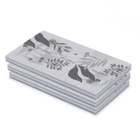 ABA GROUP Blok jednorazowych polerek do odrywania Flowers 100/100 - 45 szt