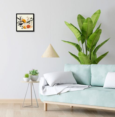 Plakat 30x30cm Botaniczny Wir na Arena.pl