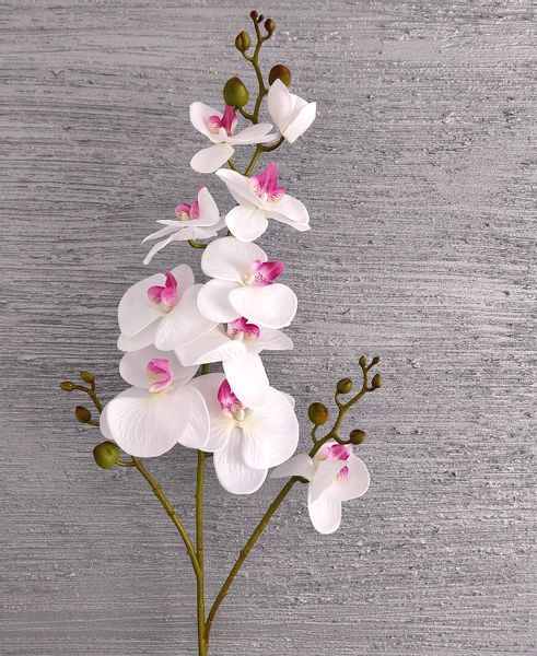 STORCZYK SZTUCZNY BIAŁY ORCHIDEA WYSOKA GAŁĄZKA 120 cm zdjęcie 5