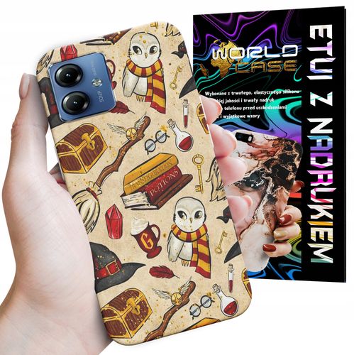 ETUI CASE DO MOTOROLA MOTO G14 - HARRY POTTER WZORY DLA FANÓW ŚWIATA MAGII na Arena.pl