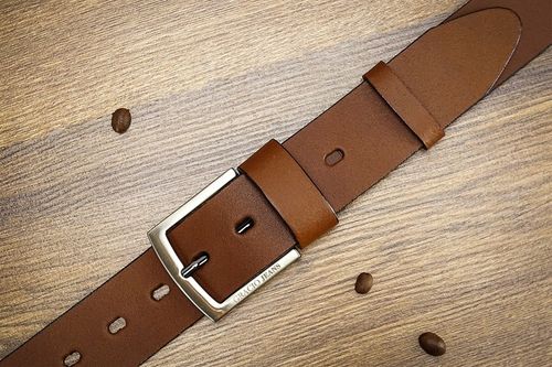 Pasek Skórzany Gracio Koniakowy Brąz Long SIZE 130 na Arena.pl