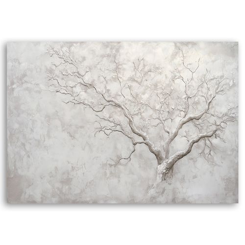 Obraz na płótnie,  Drzewo bez liści 100x70 na Arena.pl
