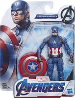 MARVEL AVENGERS FIGURKA KAPITAN AMERYKA ZESTAW + AKCESORIA E3932