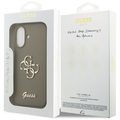 etui guess silicone big 4g script do     iphone 17 brązowy na Arena.pl