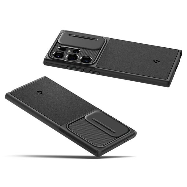 spigen optik armor galaxy s24 ultra black zdjęcie 9