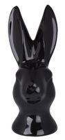 Głowa królika czarna duża