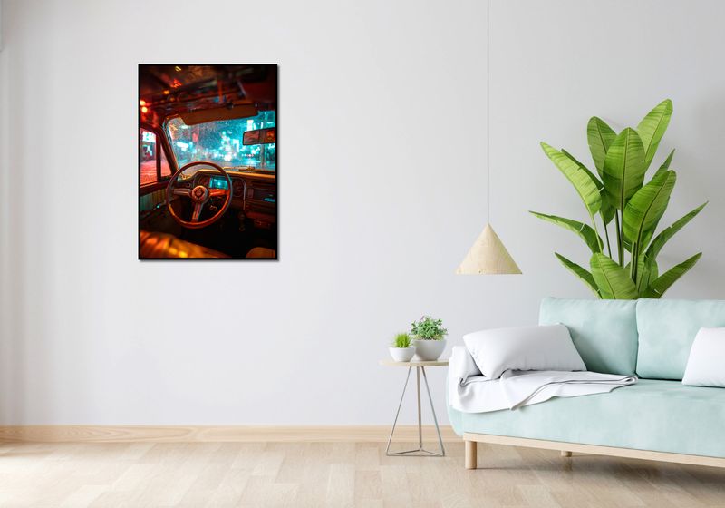 Plakat 64x90cm Nocny Kierowca zdjęcie 4