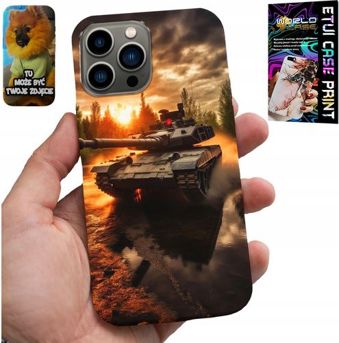 ETUI DO IPHONE 13 PRO - CZOŁG, WOJNA, MILITARIA, WOJSKOWE, WZORY na Arena.pl