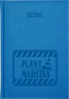 KALENDARZ A5 2026 dzienny TERMINARZ z grawerem PREZENT PLANER Z IMIENIEM