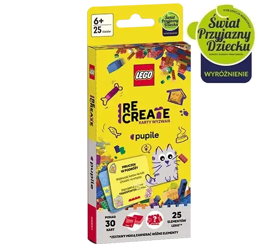 Lego Recreate. Karty wyzwań. Pupile zdjęcie 1