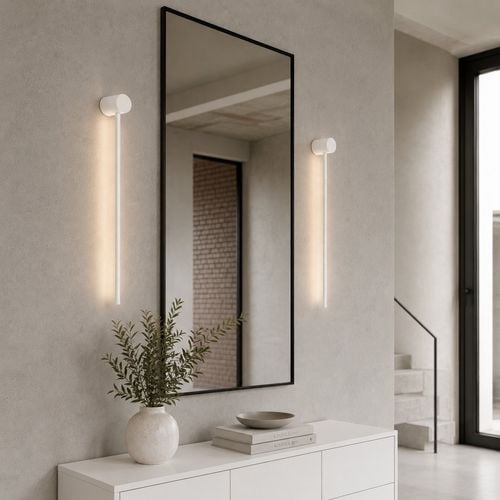 Lampa ścienna SPARO LED biała 60 cm na Arena.pl