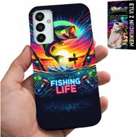 ETUI DO SAMSUNG GALAXY M23 - WZORY WĘDKARSKIE RYBY POŁÓW WĘDKA PLECKI