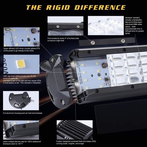 Lampa Robocza Halogen LED 240W 12V 24V Panel Cree na Arena.pl