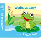 Miękka książeczka do kąpieli z piszczkiem Wodne zabawy