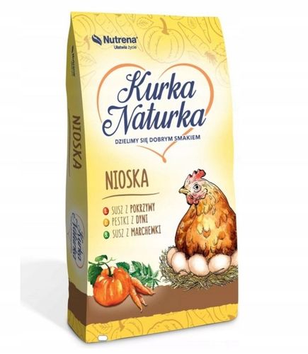 KURKA NATURKA pasza dla kur niosek 25kg kruszonka na Arena.pl
