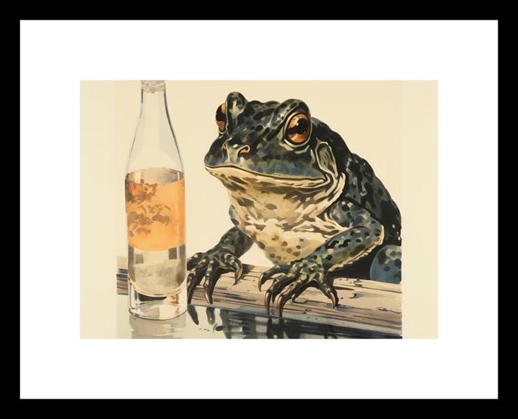 Plakat 18x13cm Refleksje Błotniaka zdjęcie 3
