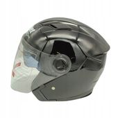 KASK MOTOCYKLOWY NA SKUTER OTWARTY + BLENDA M