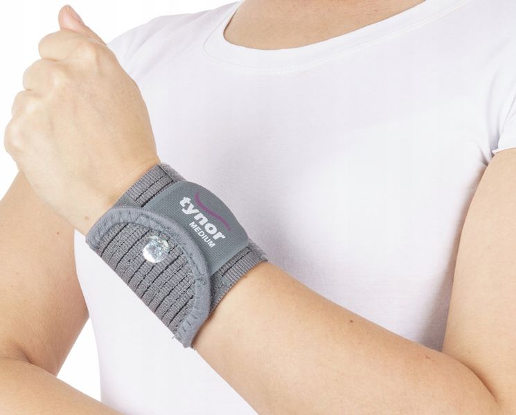 ŚCIĄGACZ OPASKA STABILIZATOR NA NADGARSTEK RĘKĘ zdjęcie 2
