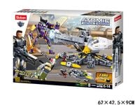 KLOCKI SLUBAN KOSMOS Wojna atomow wielka bitwa 1352 elem. kompatyb. z LEGO