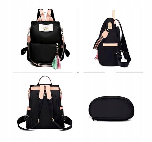 Plecak Torebka Torba Damski Plecaczek 2W1 Pojemny na Arena.pl