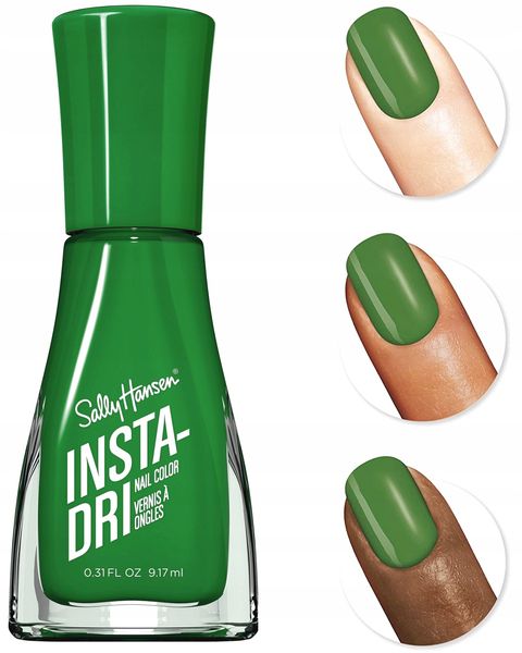 Sally Hansen Insta Dri Lakier Yaasss Green 728 zdjęcie 1