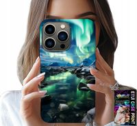 ETUI DO IPHONE 15 PRO - ALASKA ZORZA POLARNA STAWIK CASE + SZKŁO