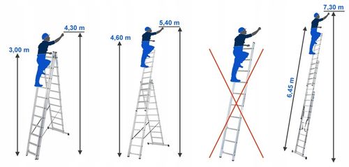KRAUSE CORDA drabina aluminiowa 3x11 30429 na Arena.pl