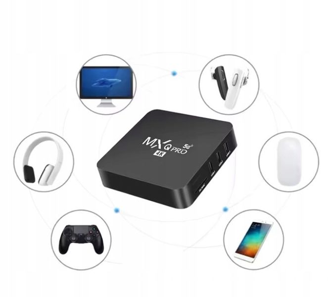 DEKODER ANDROID 7.1 SMART TV BOX 8GB MXQ PRO 4K ODTWARZACZ zdjęcie 11