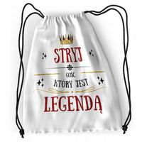 Plecak Dla Stryja Sportowy Szkolny Worek Torba Z Nadrukiem Ze Zdjęciem