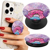 Uchwyt do telefonu Popsocket na palce/stojak SŁODKIE DONUTY Z LUKREM