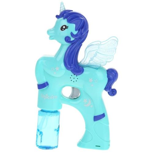 Pistolet do Baniek Mydlanych Jednorożec- Niebieski na Arena.pl