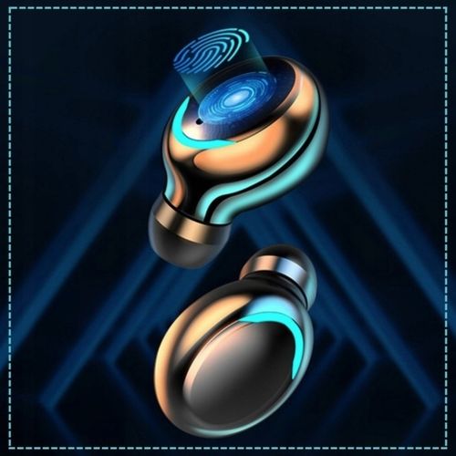 SŁUCHAWKI BEZPRZEWODOWE BLUETOOTH 5.1 TWS F9 TWS + POWERBANK na Arena.pl