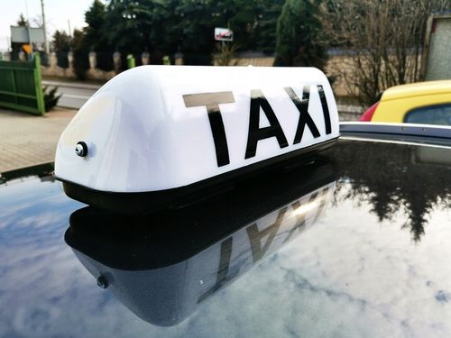 LAMPA KOGUT TAXI LED NA PILOTA + FOLIA OCHRONNA na Arena.pl