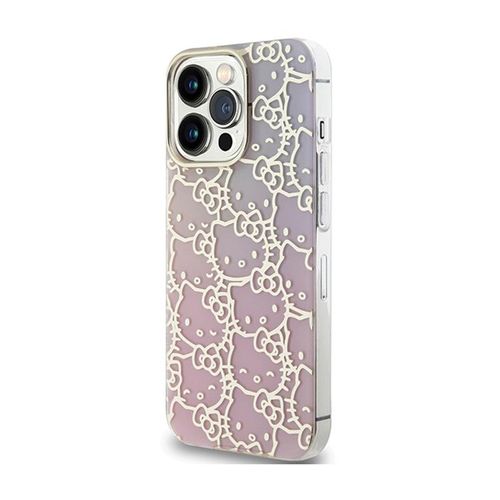 Hello Kitty IML Gradient Electrop Crowded Kitty Head - Etui iPhone 15 Pro na Arena.pl