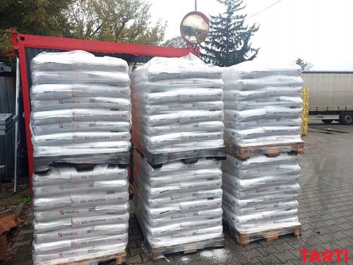 SÓL DROGOWA 25kg Przeciw GOŁOLEDZI na Parkingi Drogi Chodniki Chlorek na Arena.pl