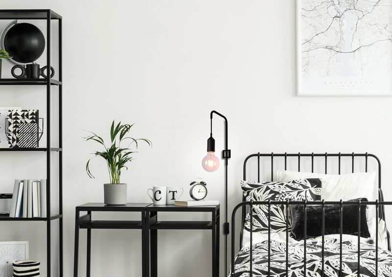 Kinkiet Laren czarny zdjęcie 2