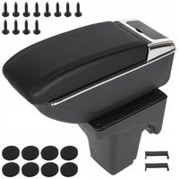 Podłokietnik dedykowany do Ford Focus MK3 2010-2014 ze schowkiem czarny