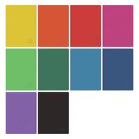 ZESZYT A5 60 GŁADKI RAINBOW CLASSIC HERLITZ