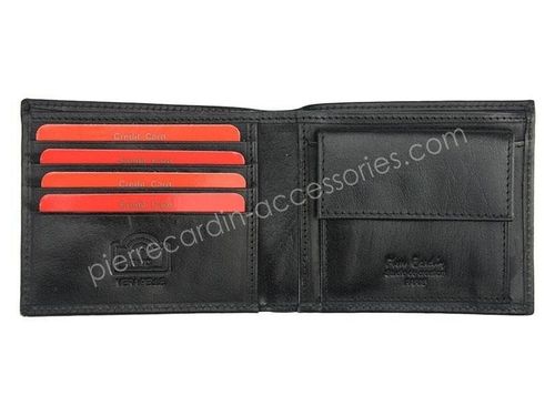 Portfel męski skórzany PIERRE CARDIN YS507.1 8824 RFID Czarny na Arena.pl