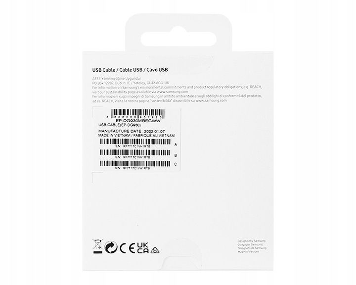 2x ORYGINALNY KABEL SAMSUNG FAST CHARGE USB-C 1,5M zdjęcie 7