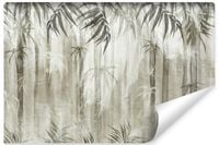 Fototapeta Do Salonu LAS Bambusowy Abstrakcja Beton Mural 135cm x 90cm