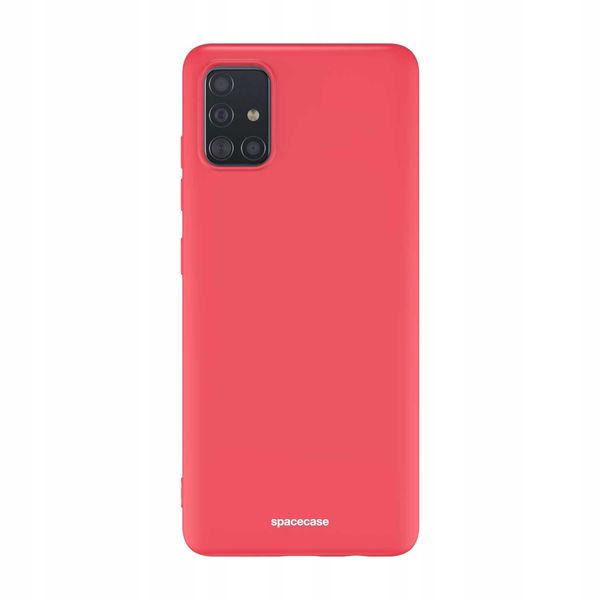 Spacecase Silicone Case Galaxy A71 Red zdjęcie 9