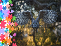 Puzzle tradycyjne Zwierzęta - Sowa