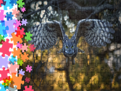 Puzzle tradycyjne Zwierzęta - Sowa