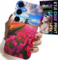ETUI DO SAMSUNG GALAXY A54 5G - POLE KOLOROWYCH TULIPANÓW, TULIPAN, CASE