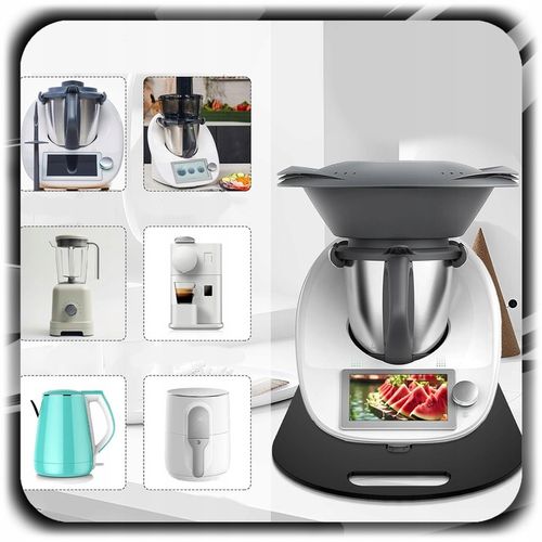 DESKA PODSTAWKA PODKŁADKA POD THERMOMIX TERMOMIX TERMOMIKS TM5 TM6 CZARNA na Arena.pl