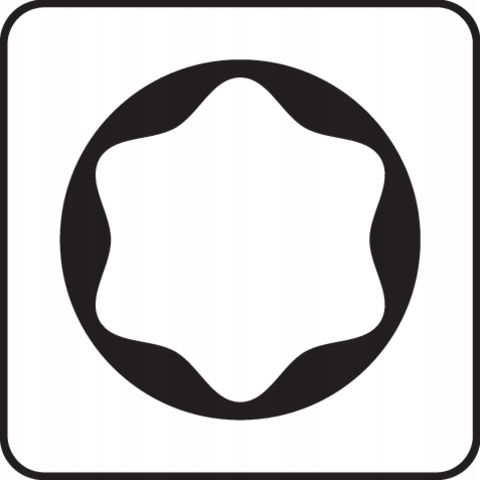 Klucze nasadowe Torx 9szt. 1/2'' - YT-0521 na Arena.pl