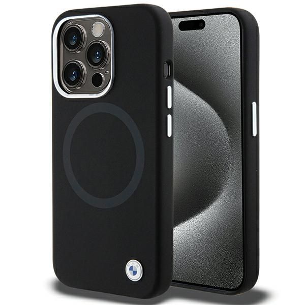 Etui BMW do iPhone 15 Pro Max 6.7"", Czarny MagSafe zdjęcie 1